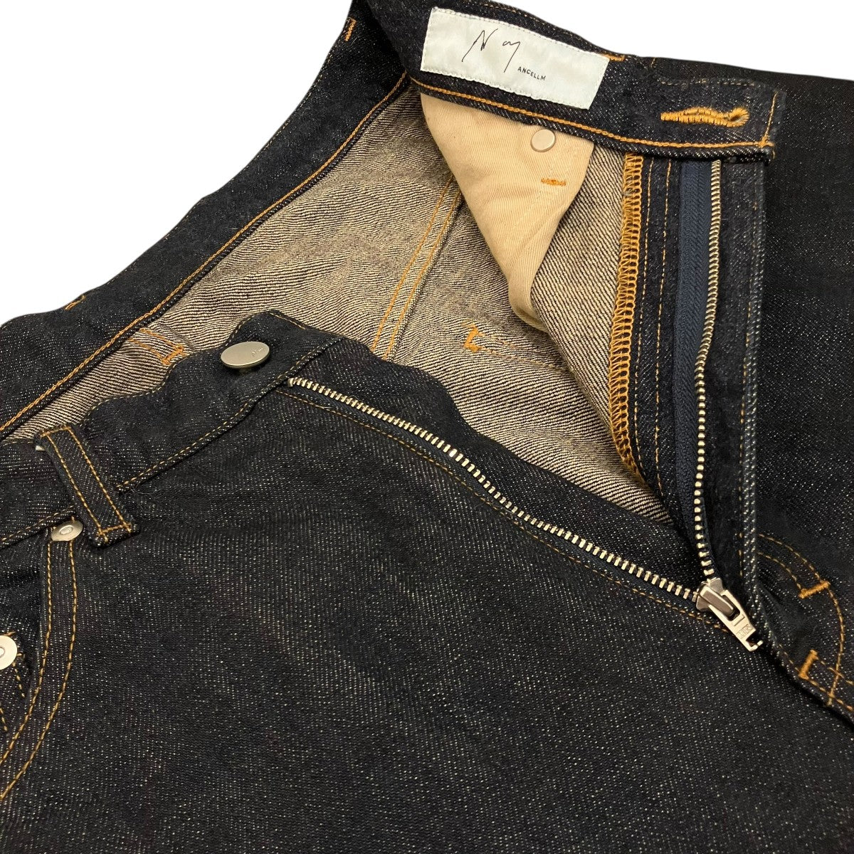 26SS【#03 SELVEDGE STRAIGHT DENIM PANTS】デニムパンツANC-#03-OW - Image 5