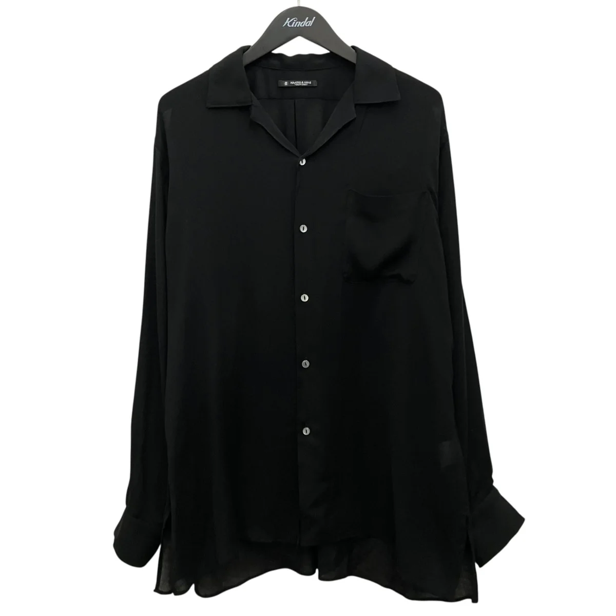 26SS【OPEN COLLAR SHIRTS SILKRAYON】オープンカラーシャツMT6103-0604A