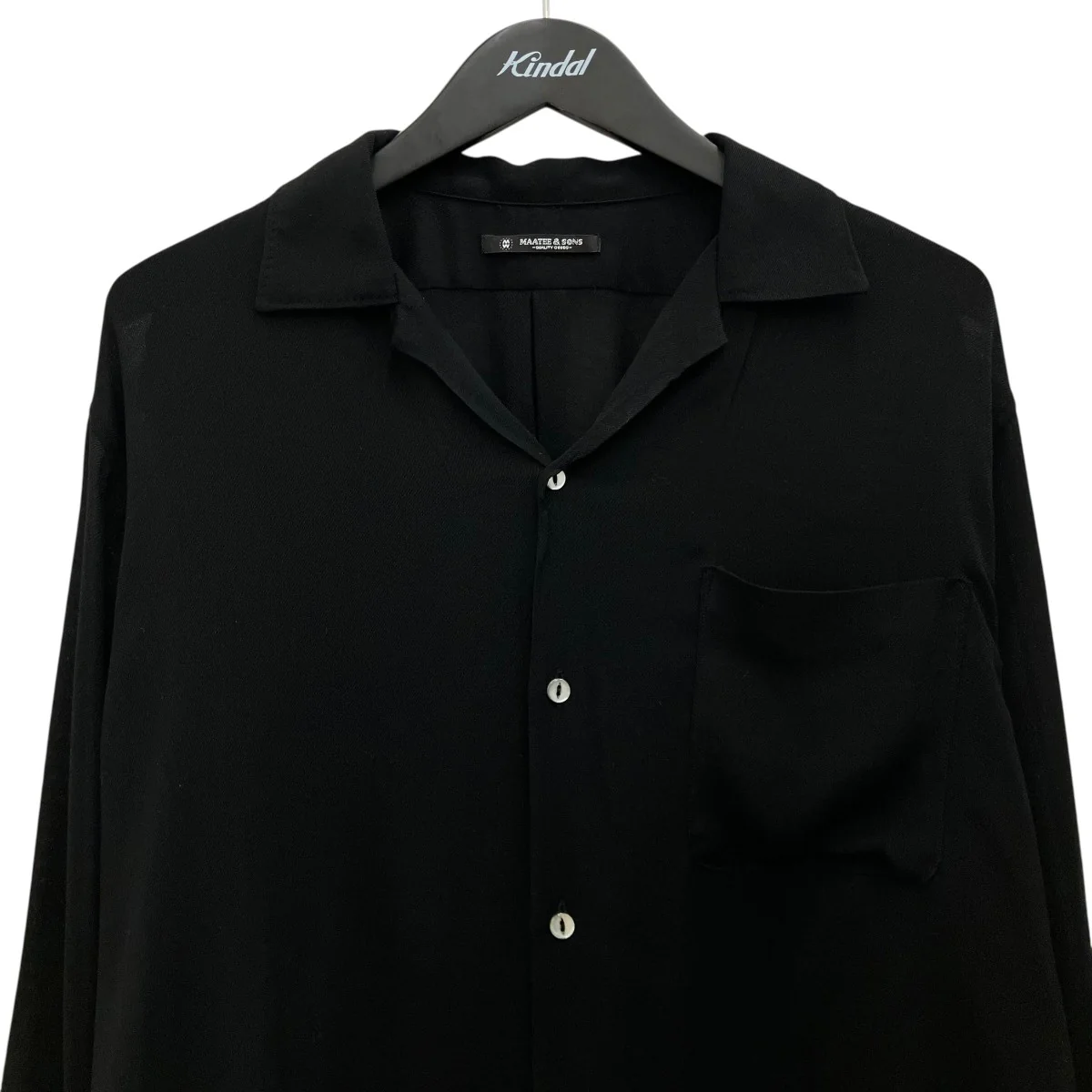 26SS【OPEN COLLAR SHIRTS SILKRAYON】オープンカラーシャツMT6103-0604A - Image 3