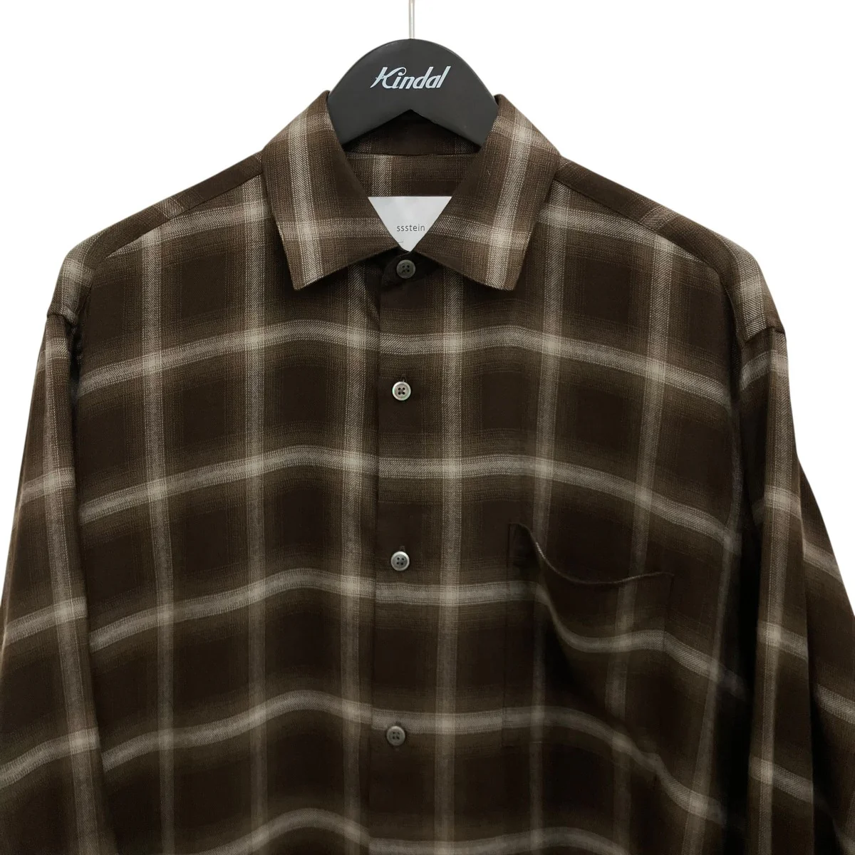 26SS【LY VIS CHECK OVERSIZED LS SHIRT】チェックシャツST.1461 - Image 3