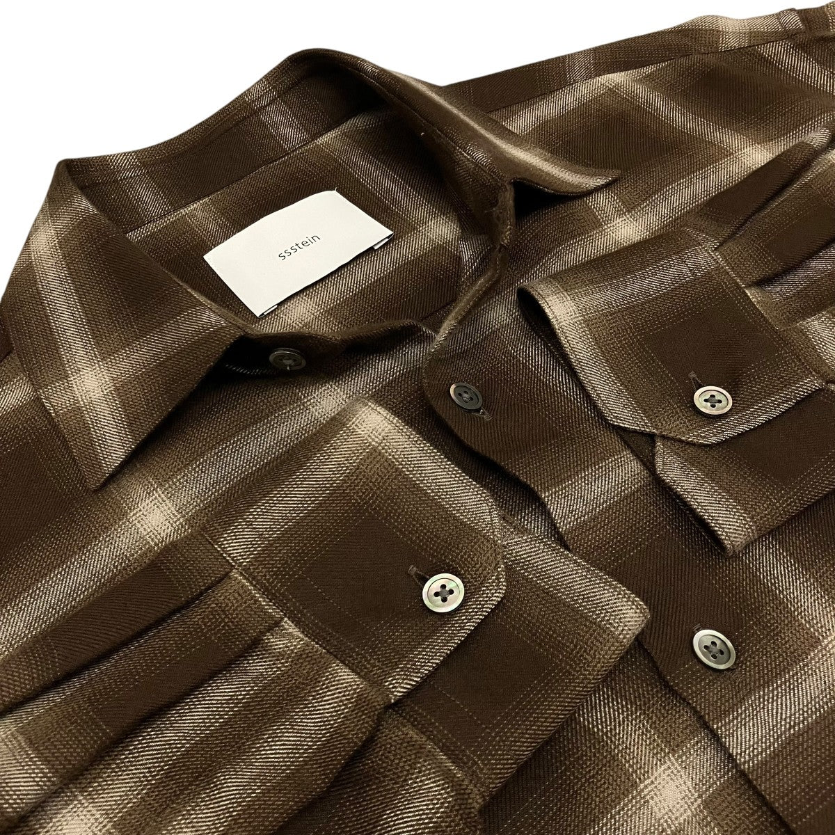 26SS【LY VIS CHECK OVERSIZED LS SHIRT】チェックシャツST.1461 - Image 5