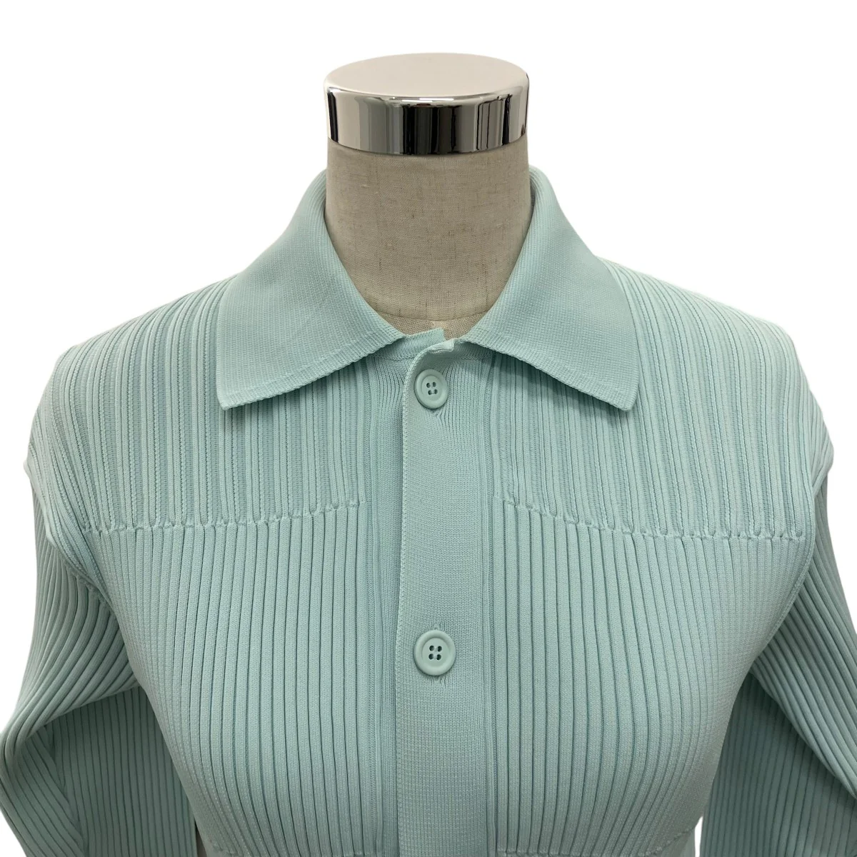 26SS【LUCENT CROPPED SHIRT CARDIGAN】FLUTEDシャツカーディガンCF011KE098JP00 - Image 4