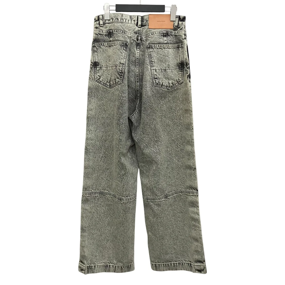 【WIDE SEAM DENIM BAGGY PANTS】デニムパンツS111411 - Image 2