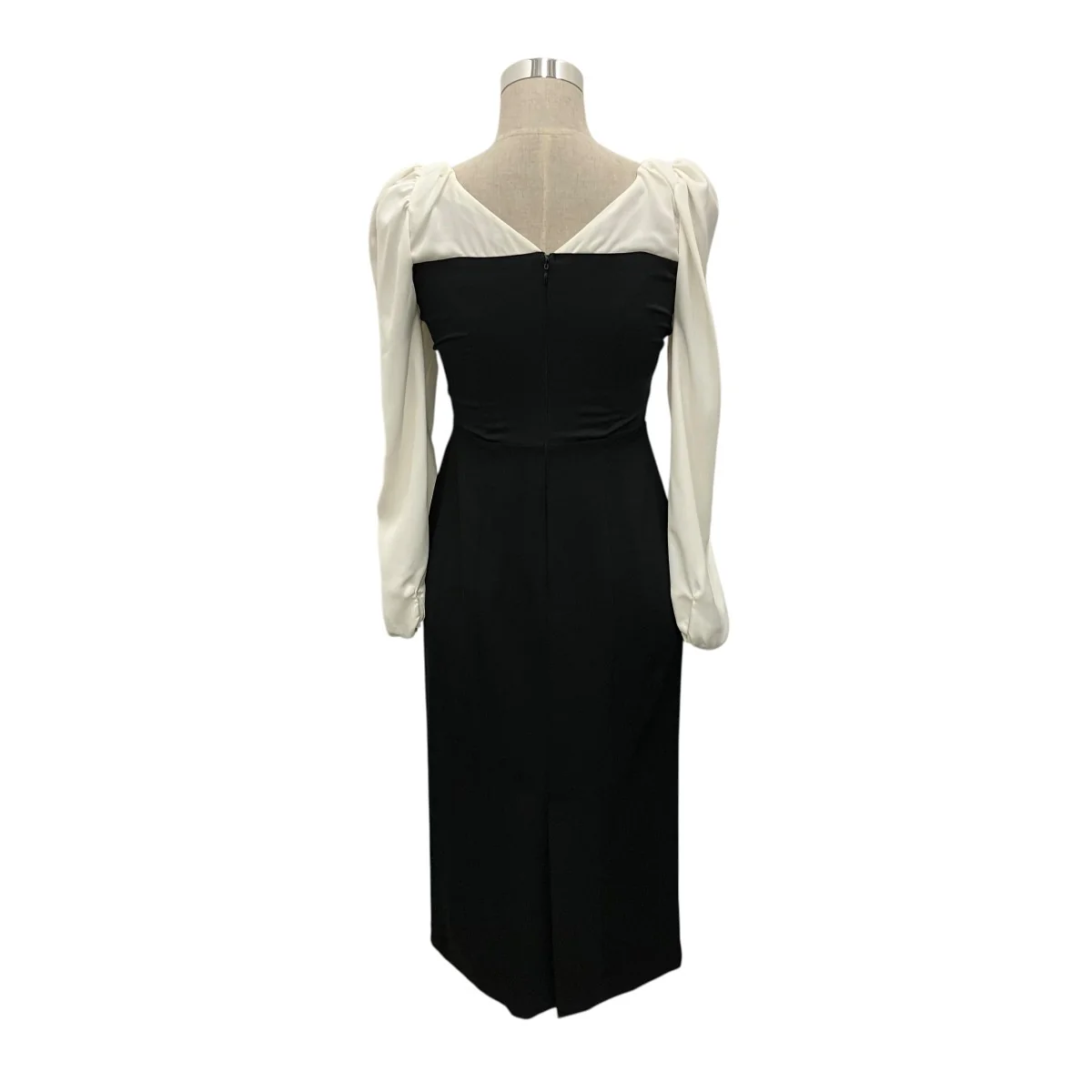 【FAUBOURG SHOULDER RIBBON DRESS】バイカラーワンピース1244305174 - Image 3