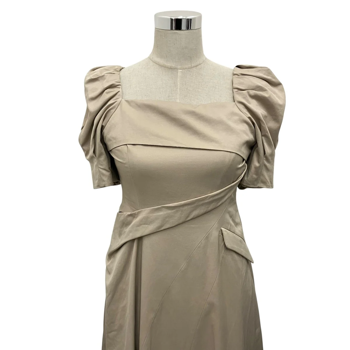 【TRONCAIS PUFF SLEEVE DRESS】パフスリーブワンピース1242305079 - Image 4