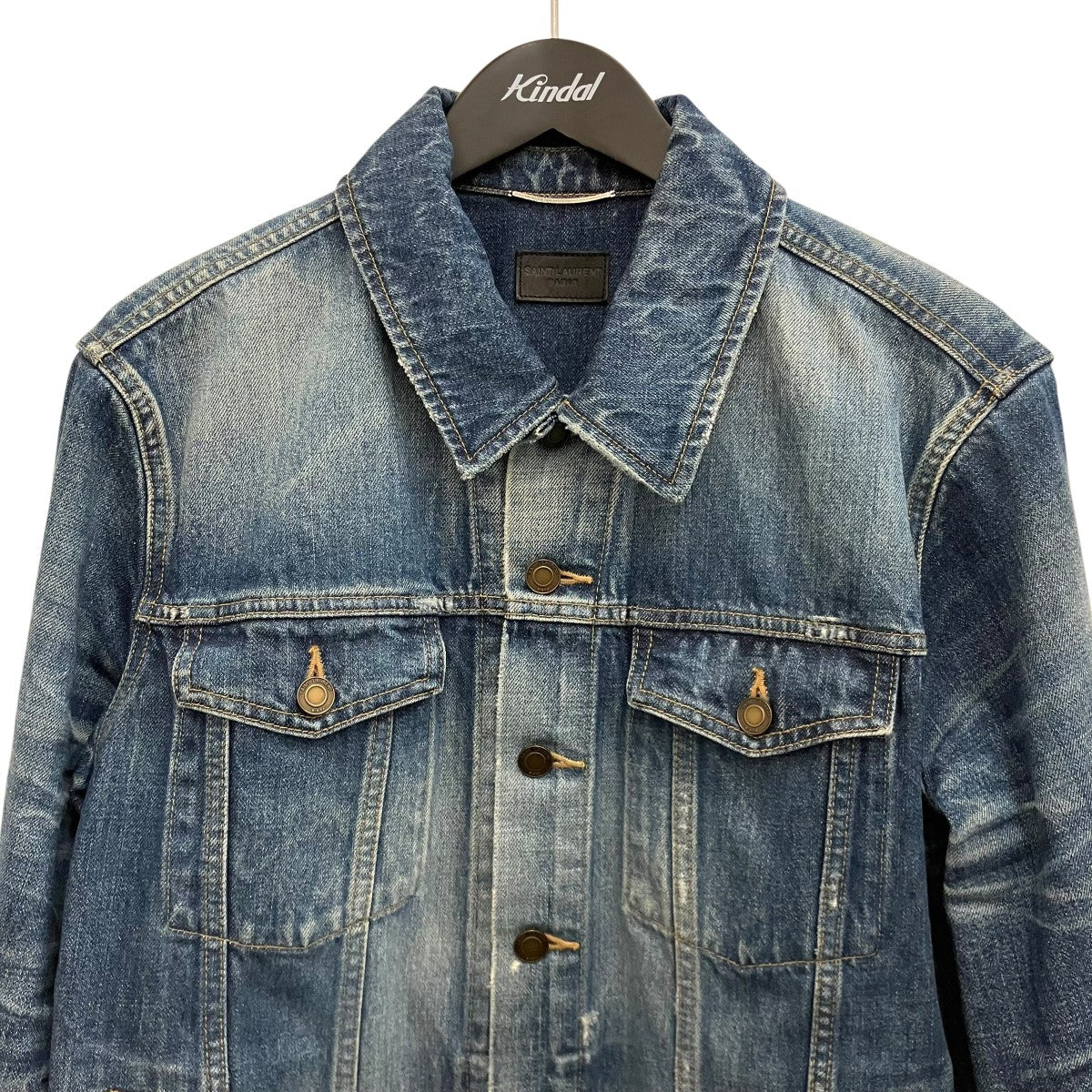 【DESTROYED JACKET】デストロイデニムジャケット602709 - Image 3
