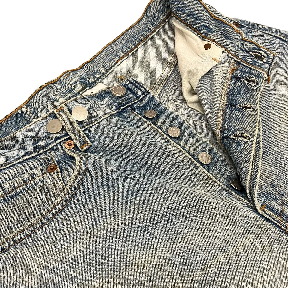 【VINTAGE LEVIS HEART STITCH DAMAGE DENIM】ダメージ加工デニムパンツ5672-14-980-059 - Image 5
