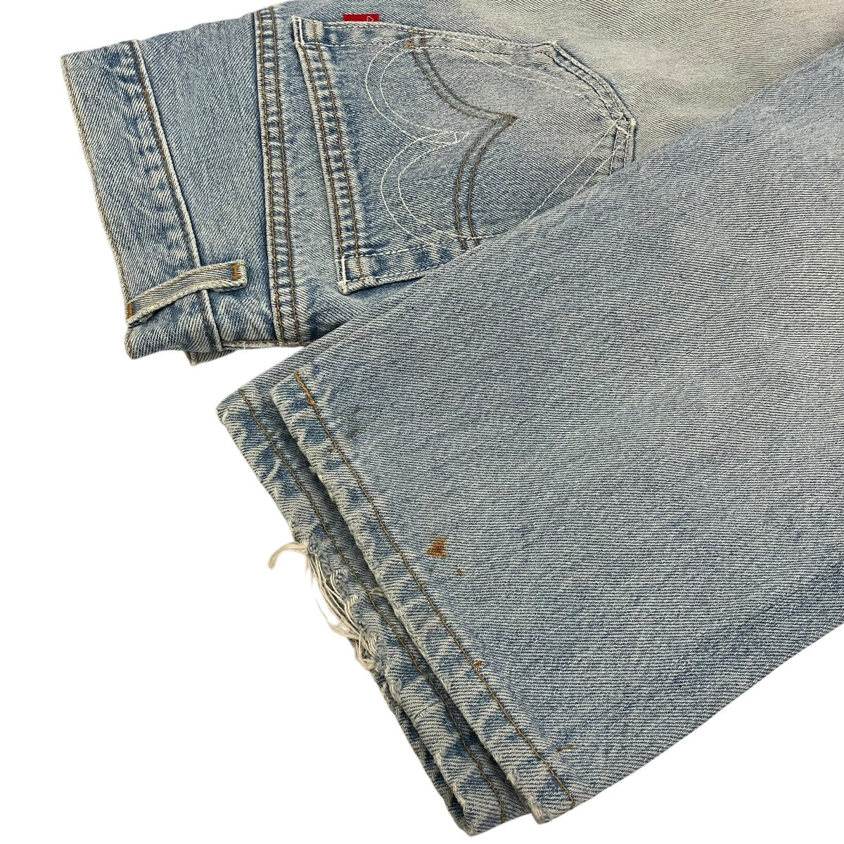 【VINTAGE LEVIS HEART STITCH DAMAGE DENIM】ダメージ加工デニムパンツ5672-14-980-059 - Image 8
