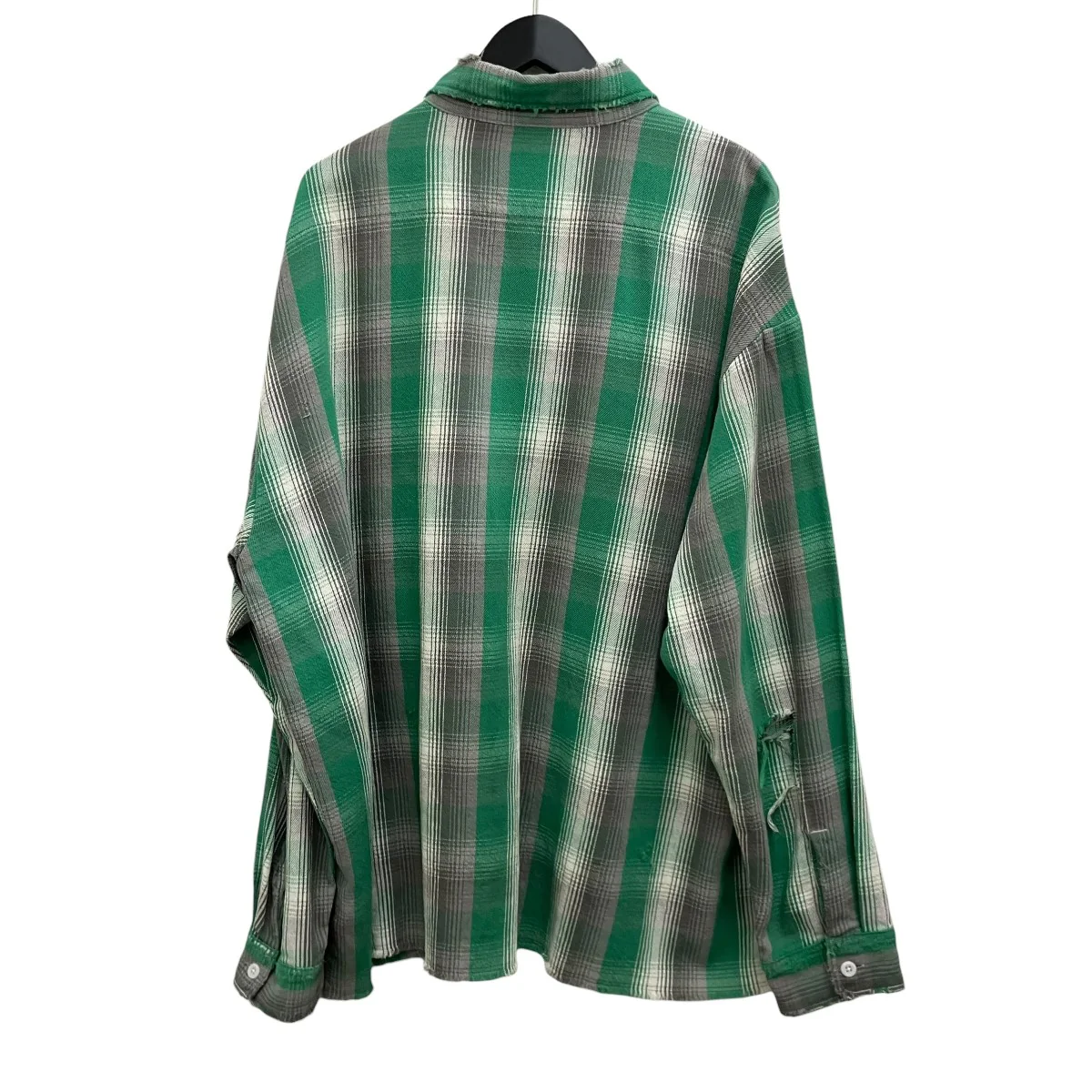 【FRANNEL SHIRT CHECK】ヴィンテージ加工チェックネルシャツSM-S23-0000-088 - Image 2