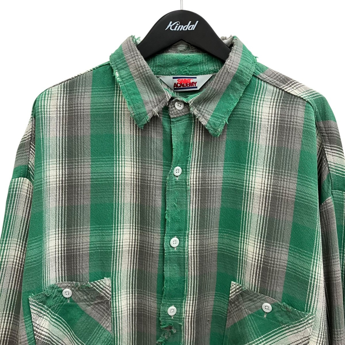 【FRANNEL SHIRT CHECK】ヴィンテージ加工チェックネルシャツSM-S23-0000-088 - Image 3