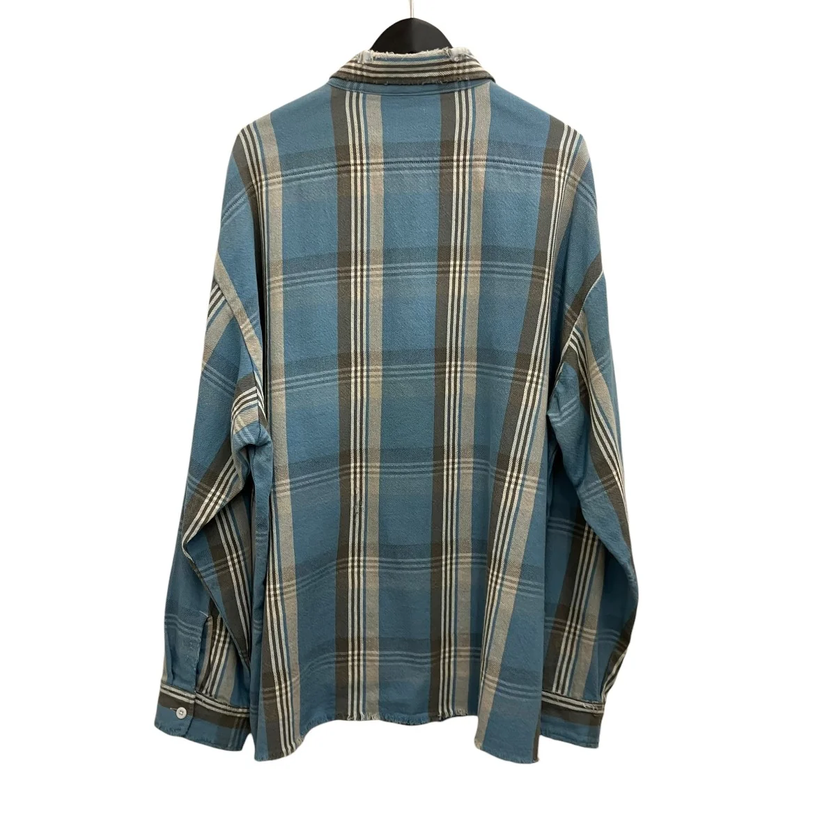 【FLANNEL SHIRT CHECK】ヴィンテージ加工チェックネルシャツSM-S23-0000-040 - Image 2