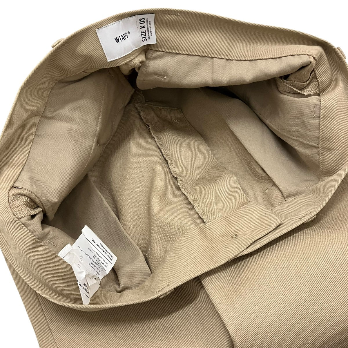 【CREASE TROUSERS COPO.TWILL】ツイルトラウザー221BRDT-PTM05 - Image 6