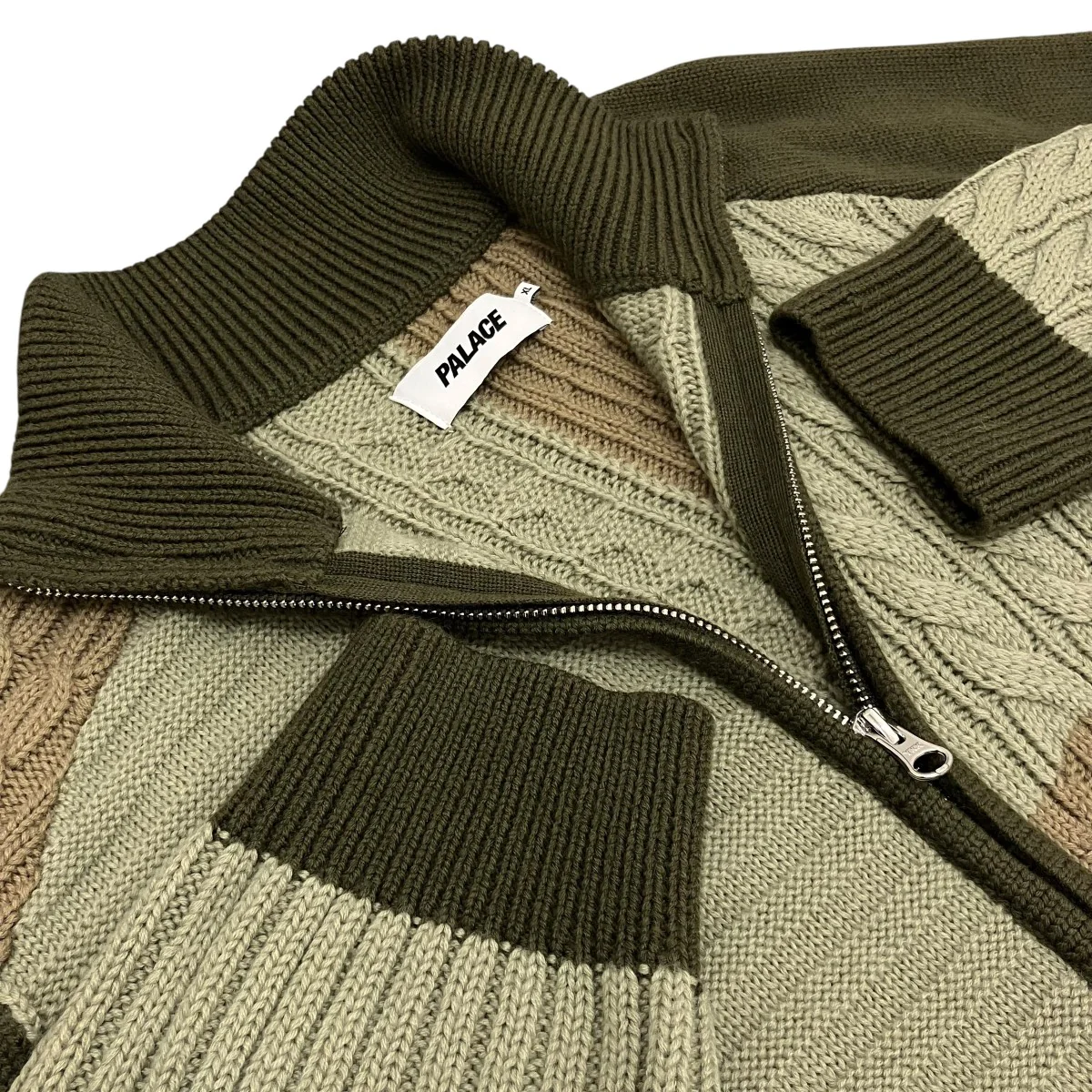 【PATCHWORK ZIP KNIT】パッチワークジップニット - Image 5