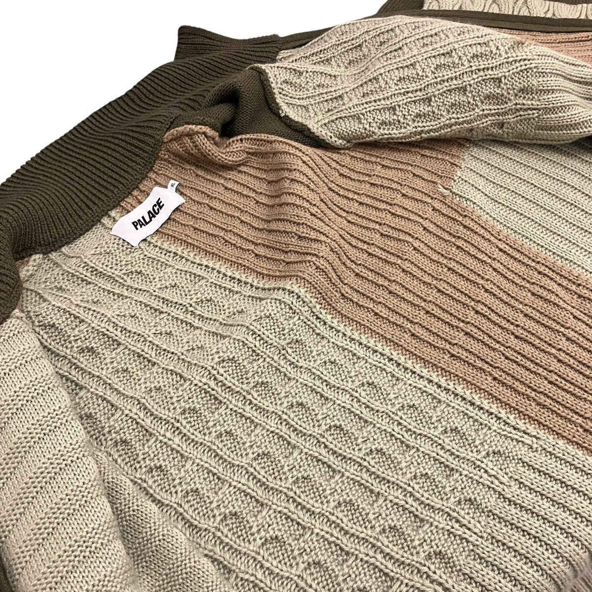 【PATCHWORK ZIP KNIT】パッチワークジップニット - Image 6