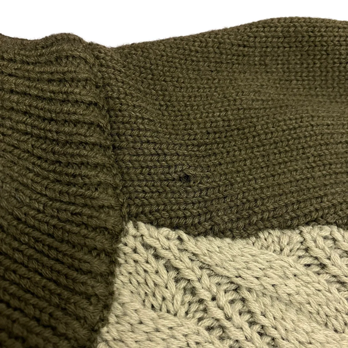 【PATCHWORK ZIP KNIT】パッチワークジップニット - Image 7