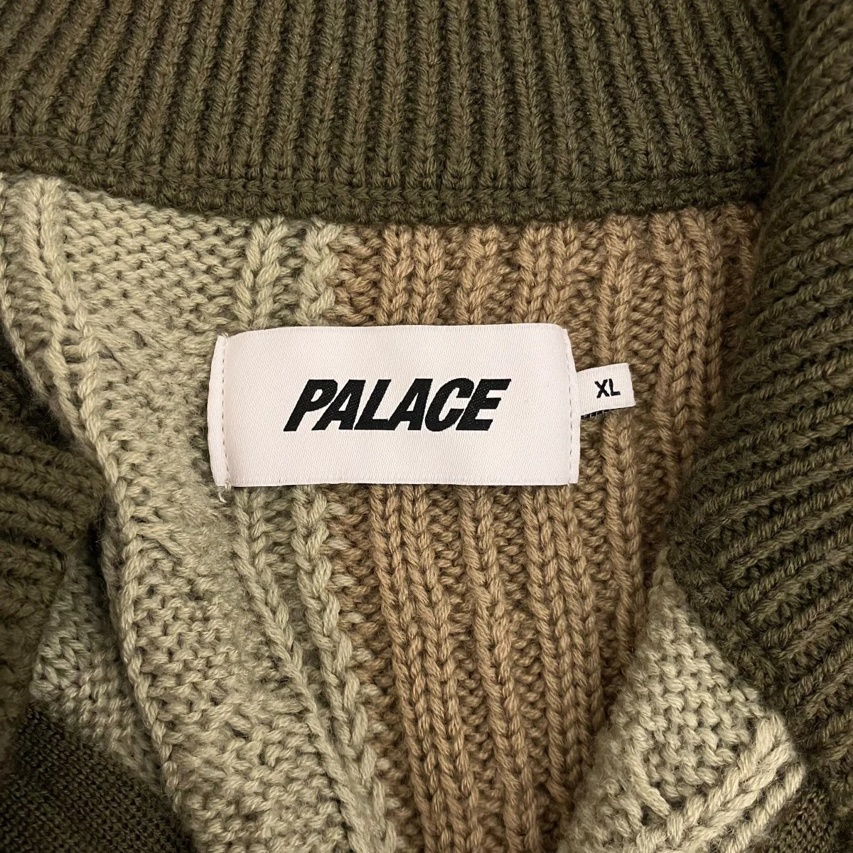 【PATCHWORK ZIP KNIT】パッチワークジップニット - Image 9