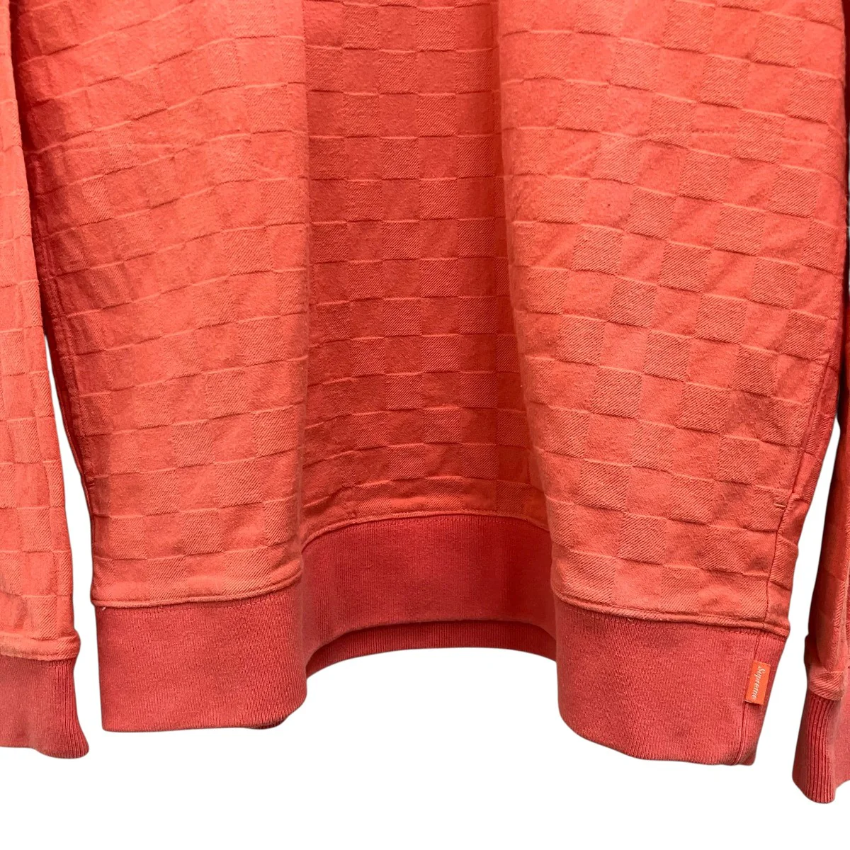【HERRINGBONE CHECK HALF ZIP PULLOVER】ハーフジッププルオーバー - Image 4