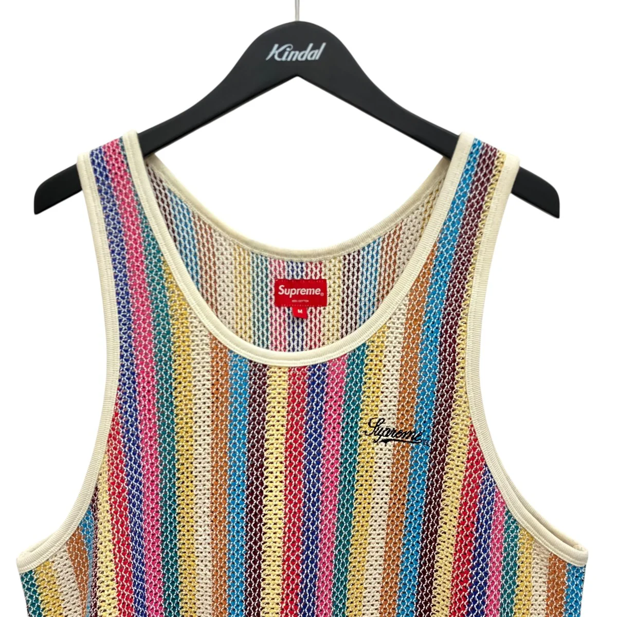 【KNIT STRIPE TANK TOP】ニットストライプタンクトップ - Image 3