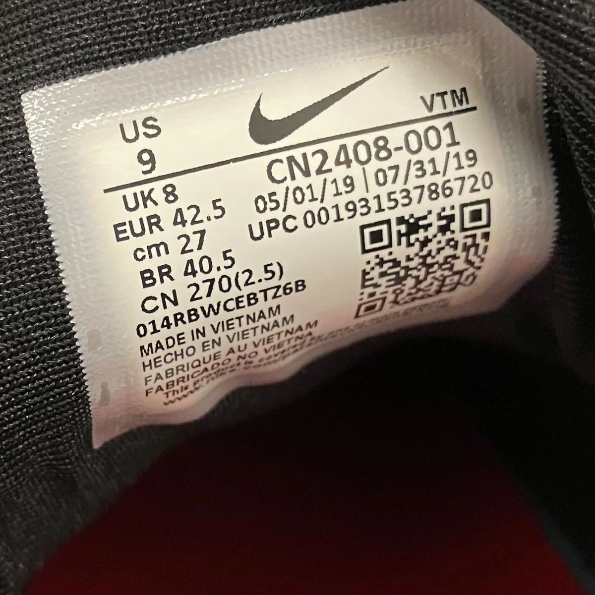【AIR MAX 720】スニーカーCN2408-001 - Image 9