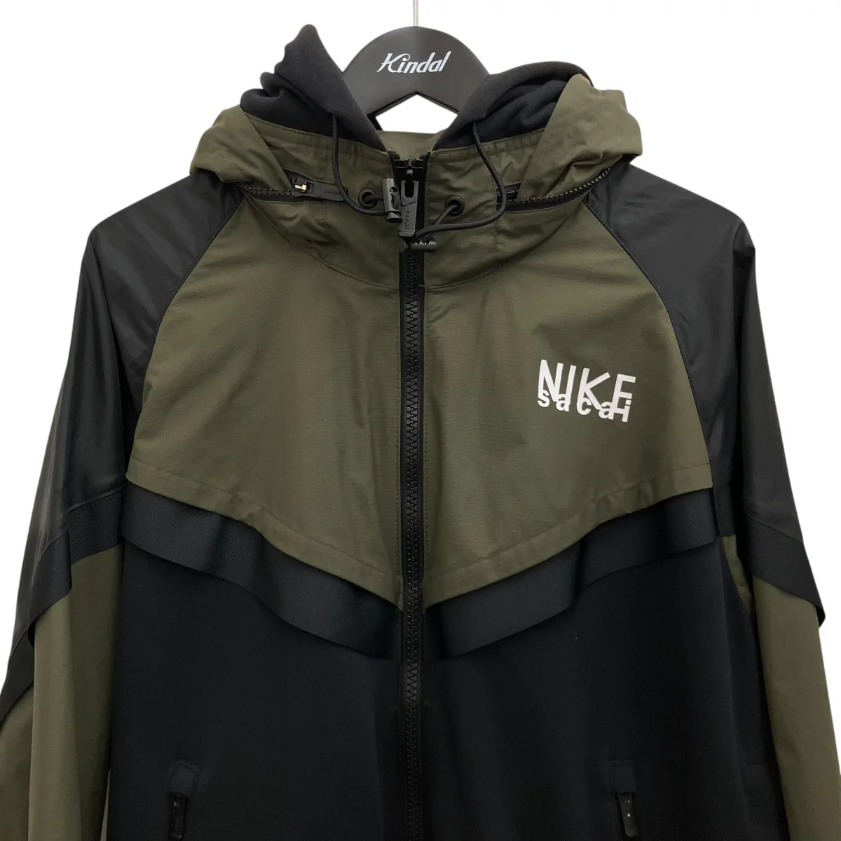 【FULL ZIP HOODIE】レイヤードパーカーDQ9030-325 - Image 3