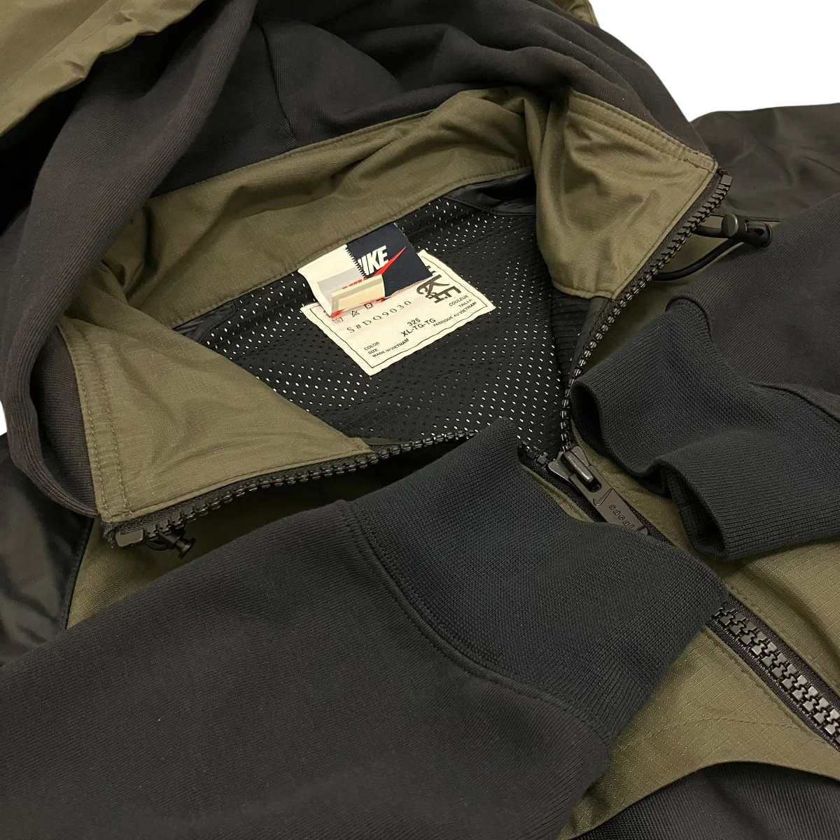 【FULL ZIP HOODIE】レイヤードパーカーDQ9030-325 - Image 5