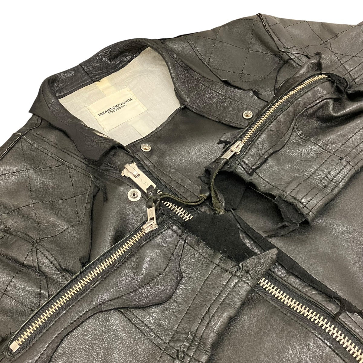 【rough out motorcycle jacket】レザージャケットsg0140 - Image 5