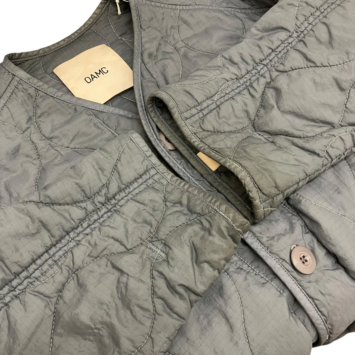 【Combat Liner Quilting Jacket】OAMR424188 - Image 7