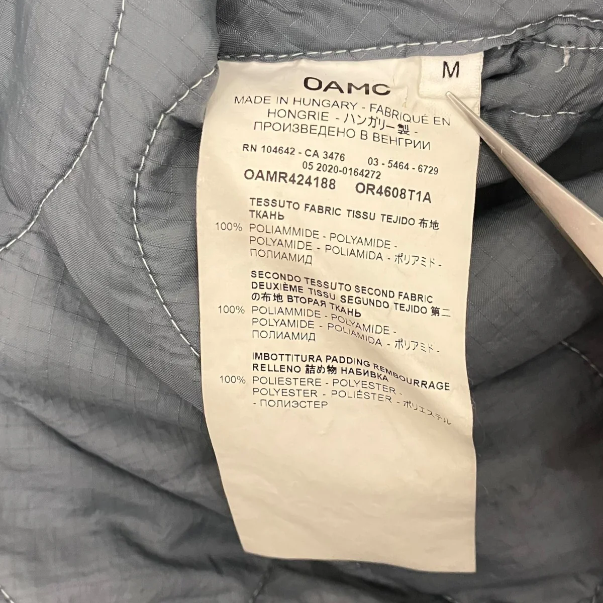 【Combat Liner Quilting Jacket】OAMR424188 - Image 8