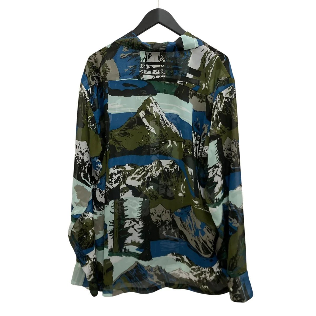 【NOMARHYTHM TEXTILE − CHIFFON LAND SCAPE SHIRT】シフォンシャツN34-SH01 - Image 2