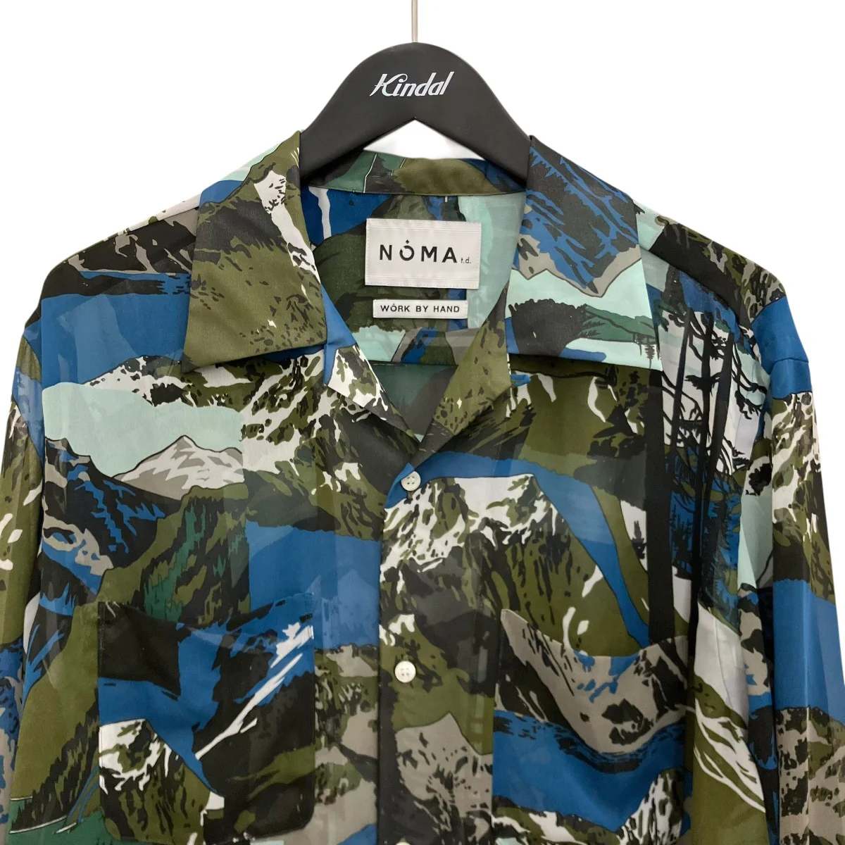 【NOMARHYTHM TEXTILE − CHIFFON LAND SCAPE SHIRT】シフォンシャツN34-SH01 - Image 3