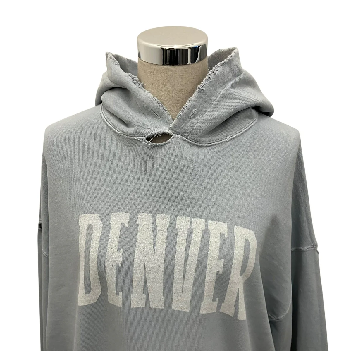 【DENVER】ダメージ加工プリントフーディー - Image 4