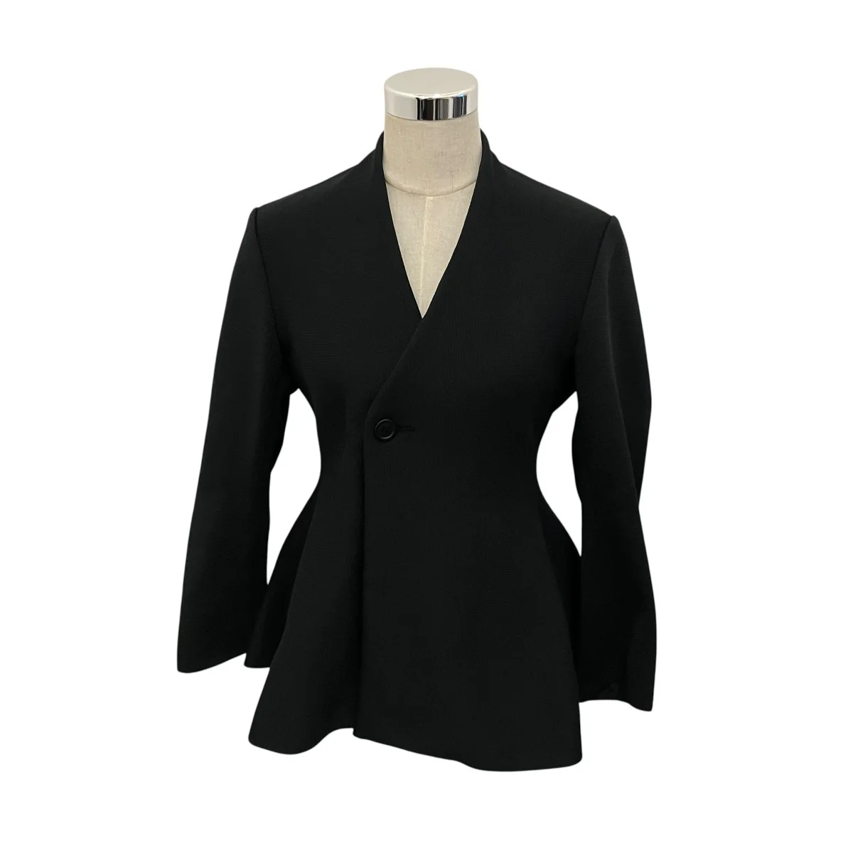 【MILAN COLLARLESS FLARE JACKET】カラーレスフレアジャケットCF011KD012JP00 - Image 2