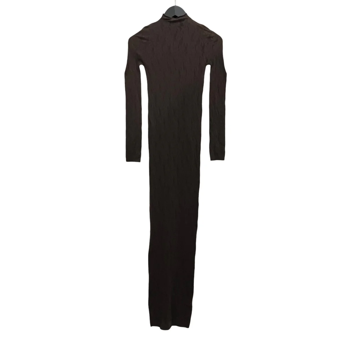 【KNIT LACE MOCK NECK LONG DRESS】モックネックワンピース - Image 2