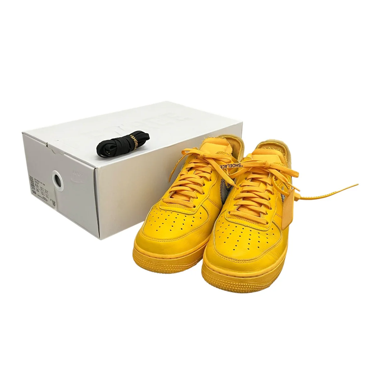 【E AIR FORCE 1 LOW UNIVERSITY GOLD】スニーカーDD1876-700 - Image 10