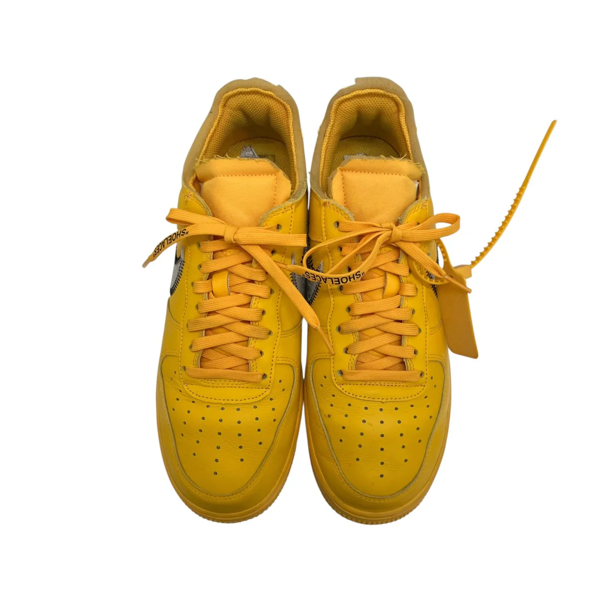 【E AIR FORCE 1 LOW UNIVERSITY GOLD】スニーカーDD1876-700 - Image 5