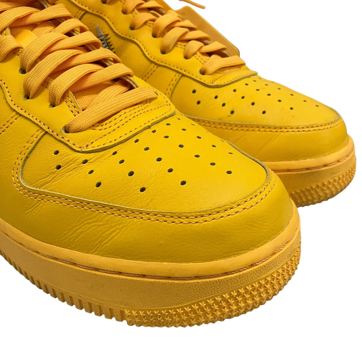 【E AIR FORCE 1 LOW UNIVERSITY GOLD】スニーカーDD1876-700 - Image 7