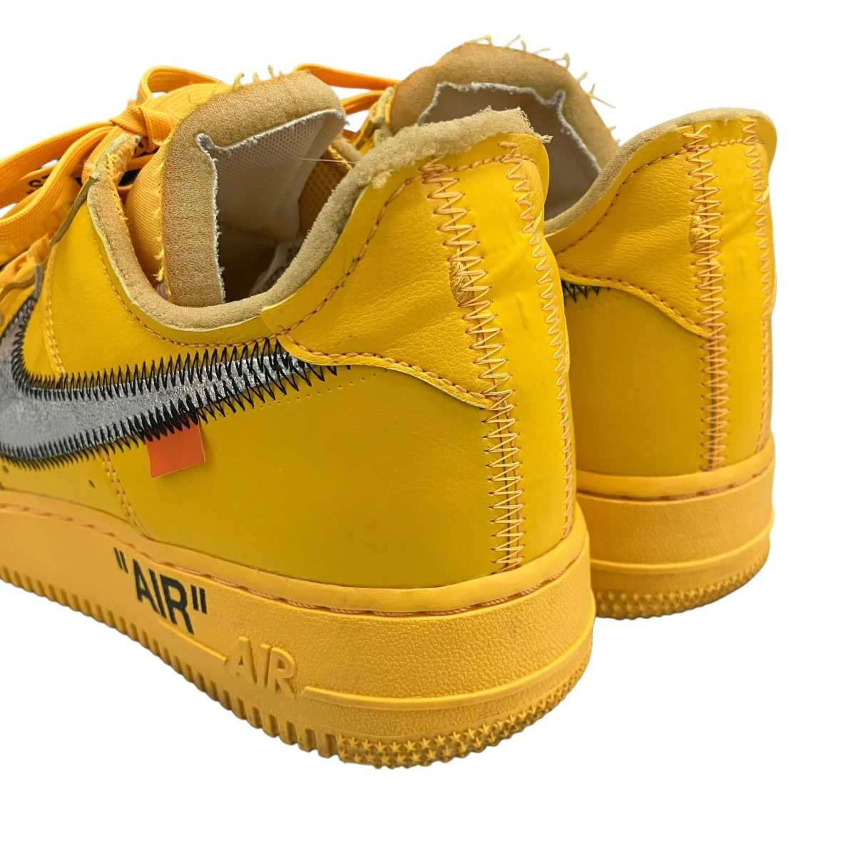 【E AIR FORCE 1 LOW UNIVERSITY GOLD】スニーカーDD1876-700 - Image 8