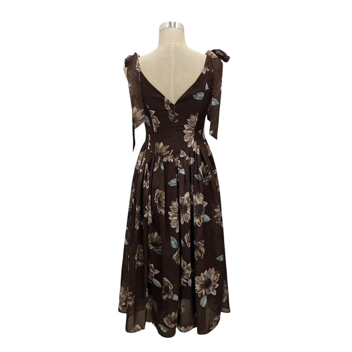 【SUNFLOWER-PRINTED MIDI DRESS】ワンピース1222305084 - Image 3
