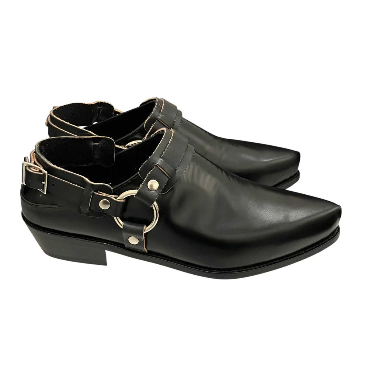【 POINTY MULE】レザーミュールS26602 - Image 4