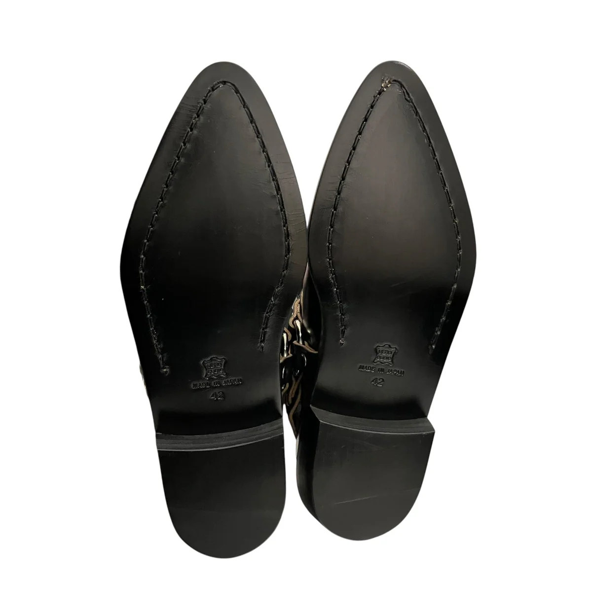 【 POINTY MULE】レザーミュールS26602 - Image 5
