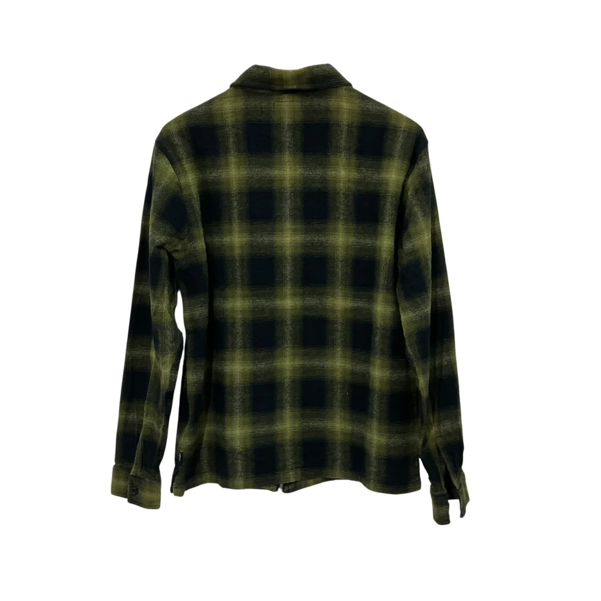 Zip Up Shadow Plaid shirtオンブレチェックジップアップジャケット - Image 2
