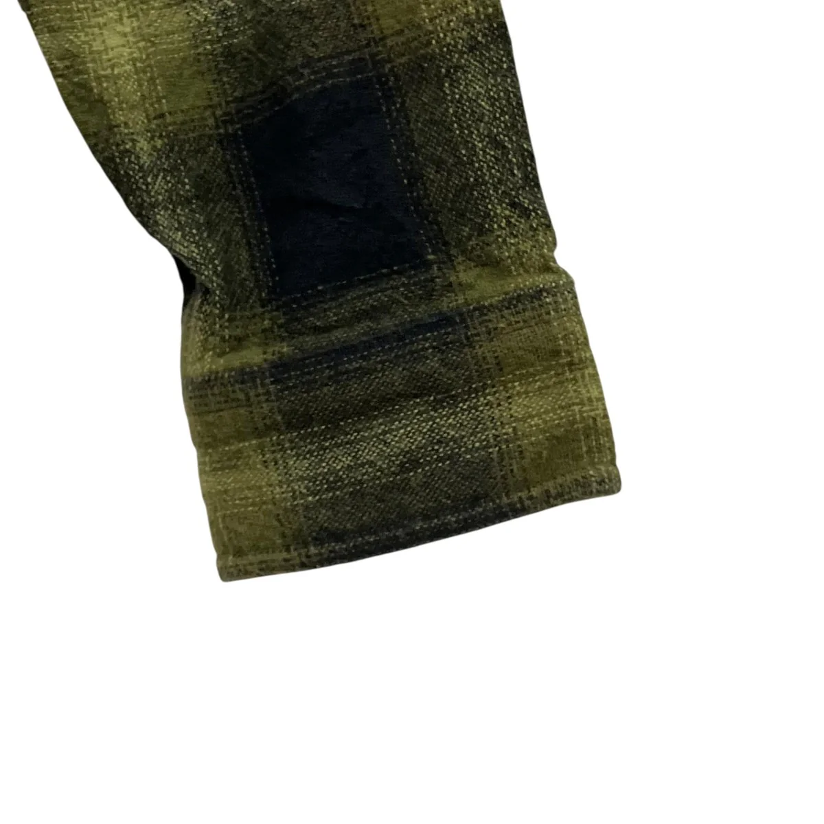 Zip Up Shadow Plaid shirtオンブレチェックジップアップジャケット - Image 4