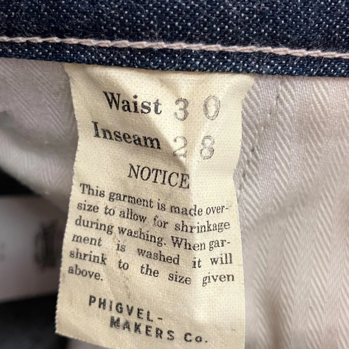 MIL DENIM TROUSERSデニムパンツPMAP-PTM40 - Image 6