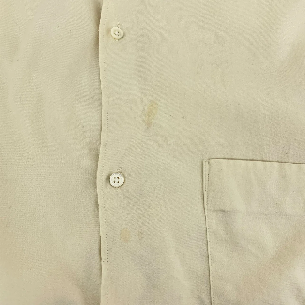 Cotton Cashmere L S Oversized Band Collar ShirtバンドカラーシャツGM234-50074B - Image 6