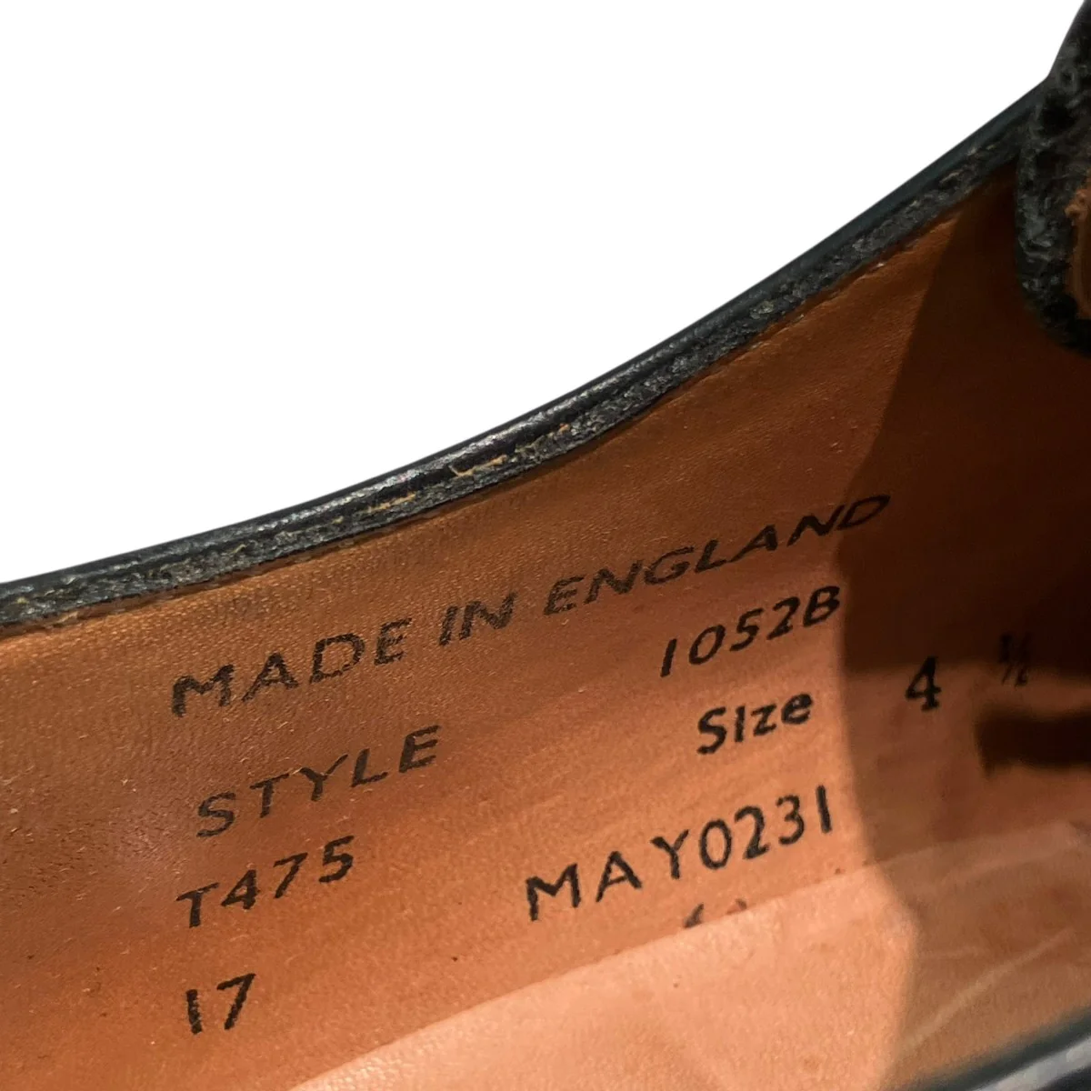 FEMALE PLAIN TOE SHOEドレスシューズ1052B - Image 10
