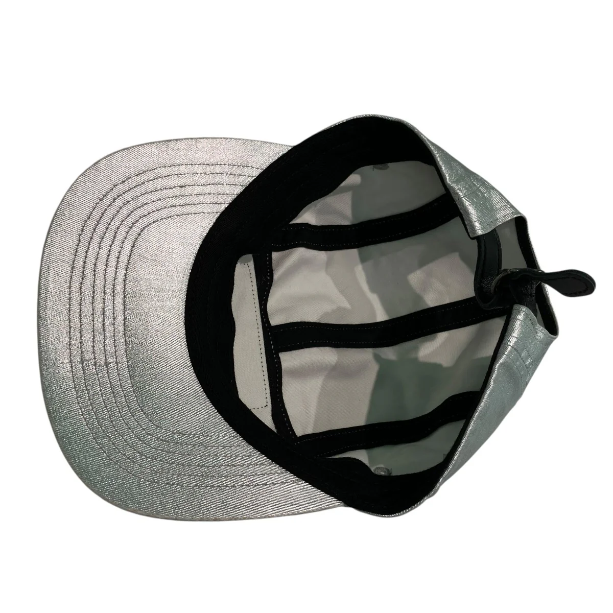 25SSWashed Chino Twill Camp Cap Silverキャップ - Image 3
