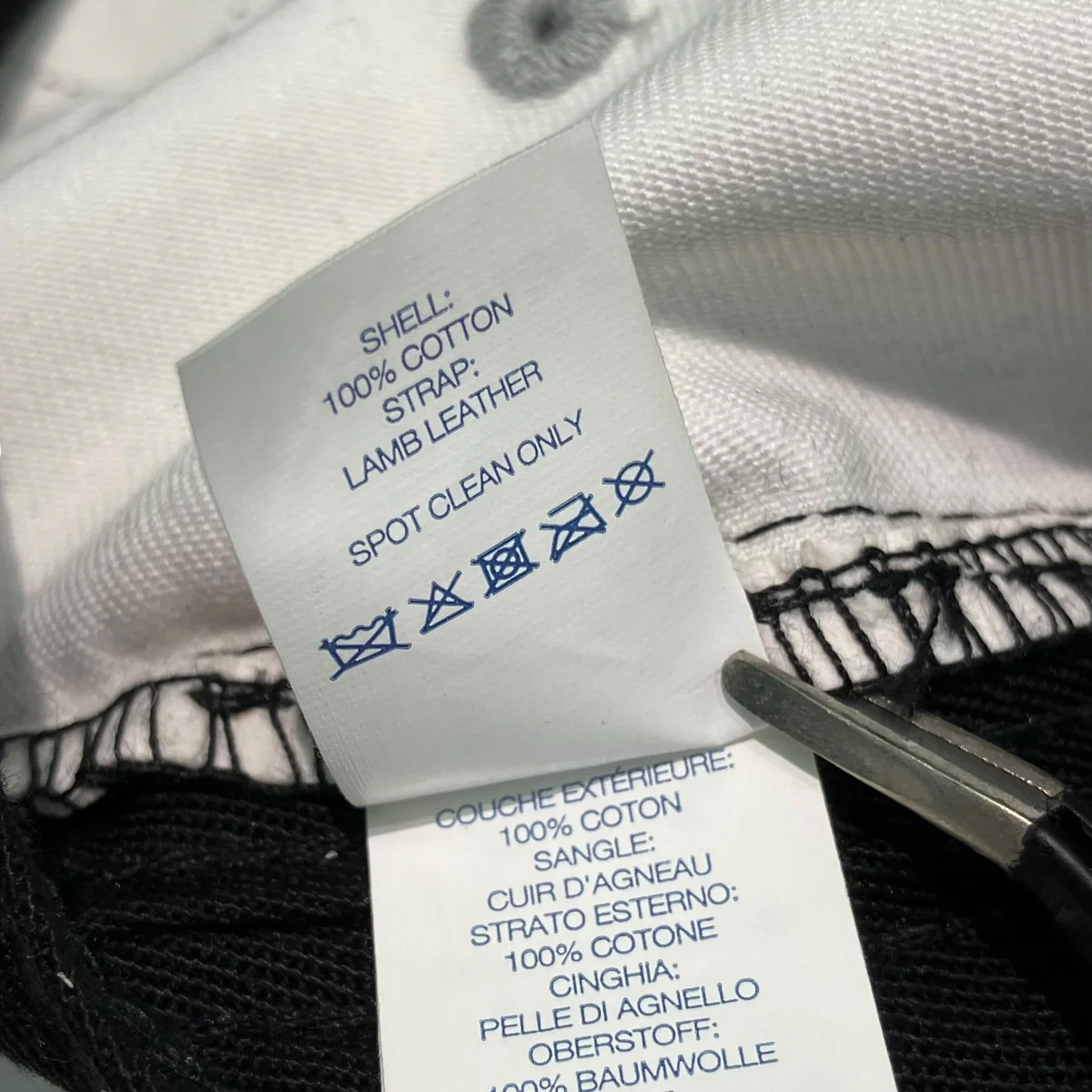 25SSWashed Chino Twill Camp Cap Silverキャップ - Image 5