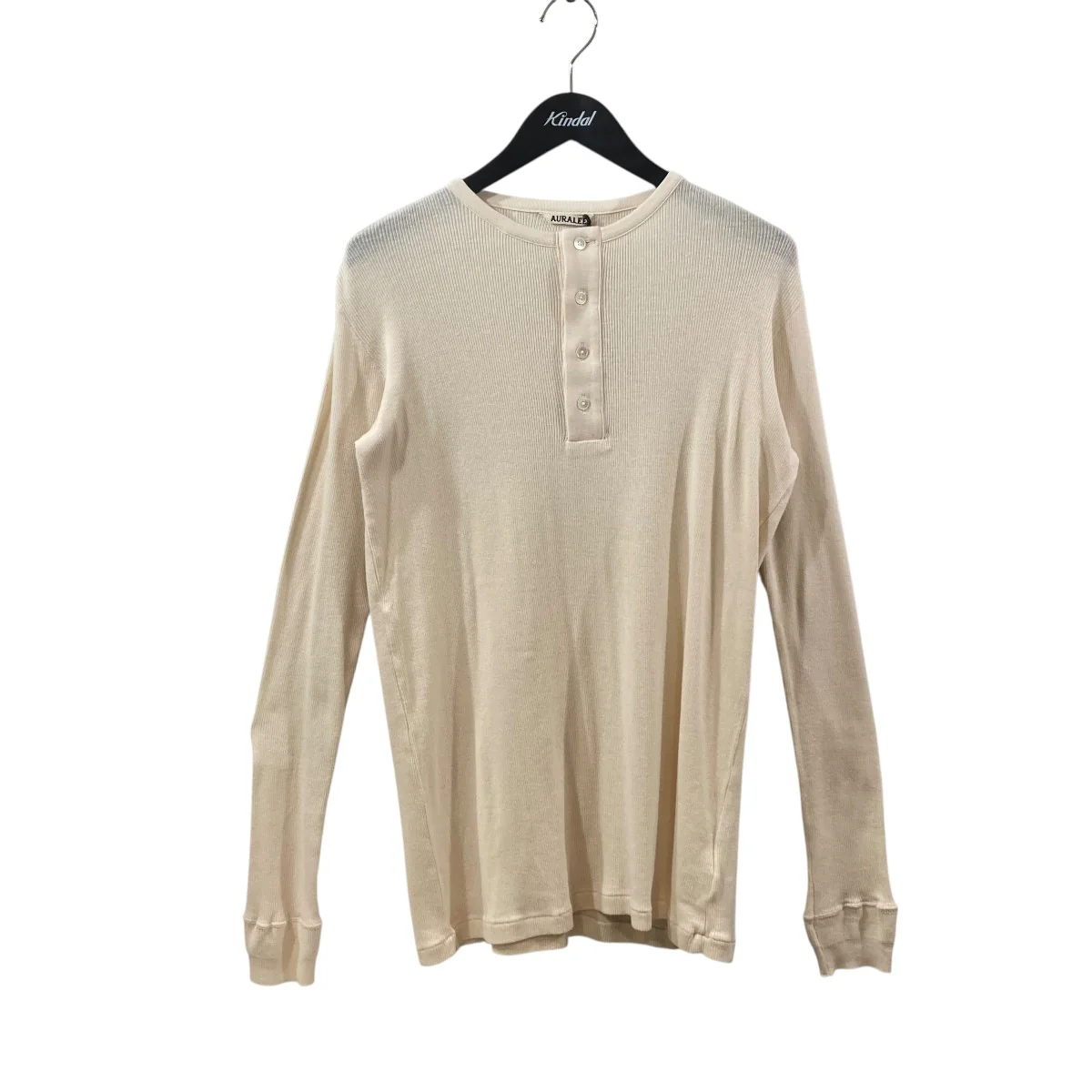 ORGANIC SOFT RIB HENLY NECK PULLOVER ヘンリーネックカットソー A25SP01OT