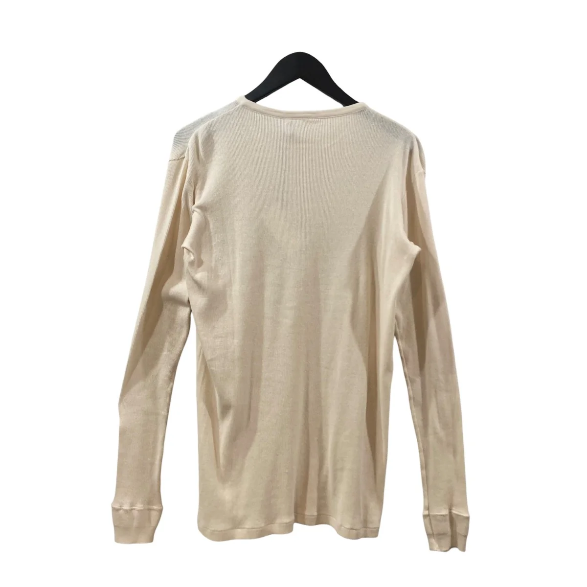 ORGANIC SOFT RIB HENLY NECK PULLOVER ヘンリーネックカットソー A25SP01OT - Image 2