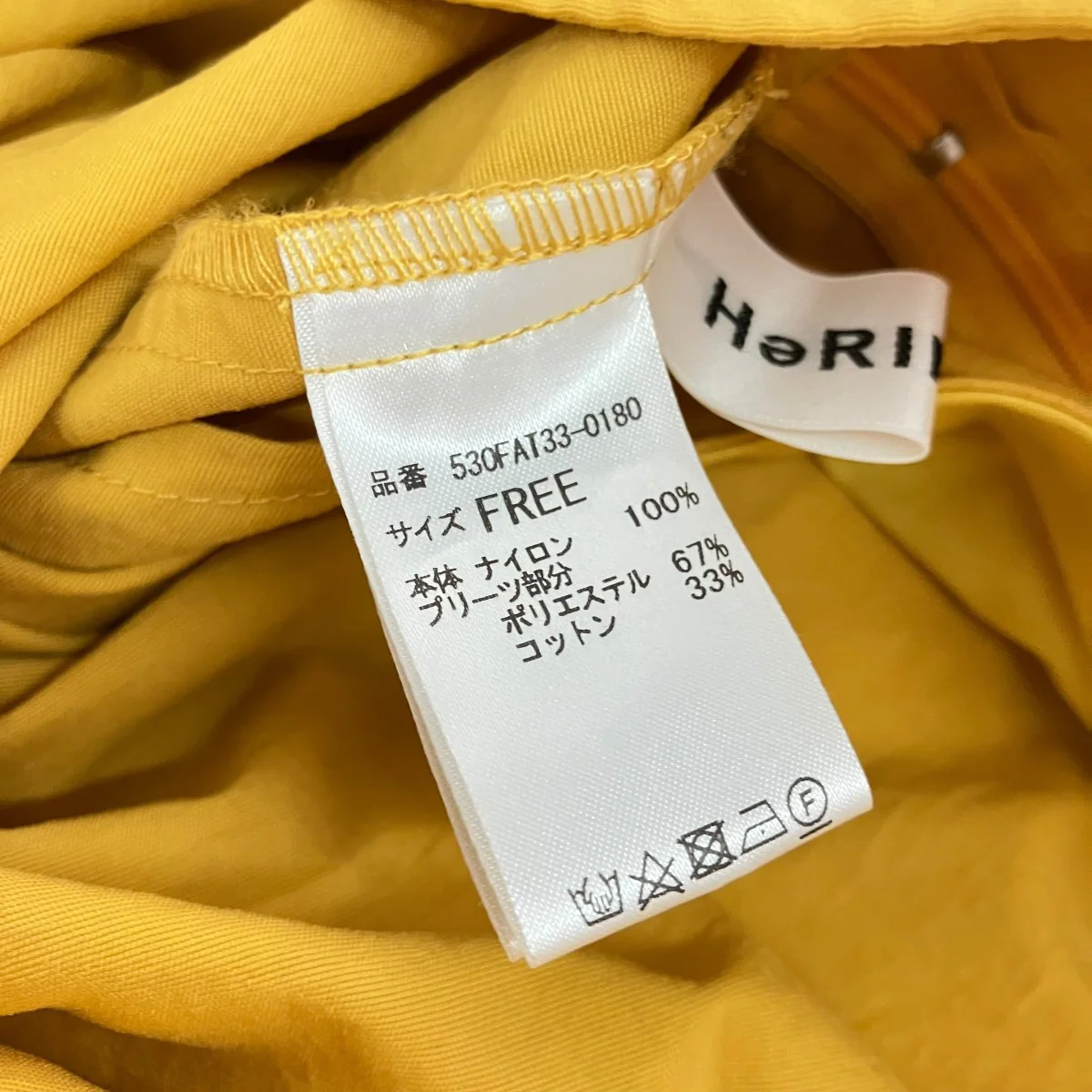 Pleated hem OPキャミソールワンピース530FAT33-0180 - Image 5